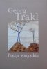 Georg Trakl Poezje wszystkie